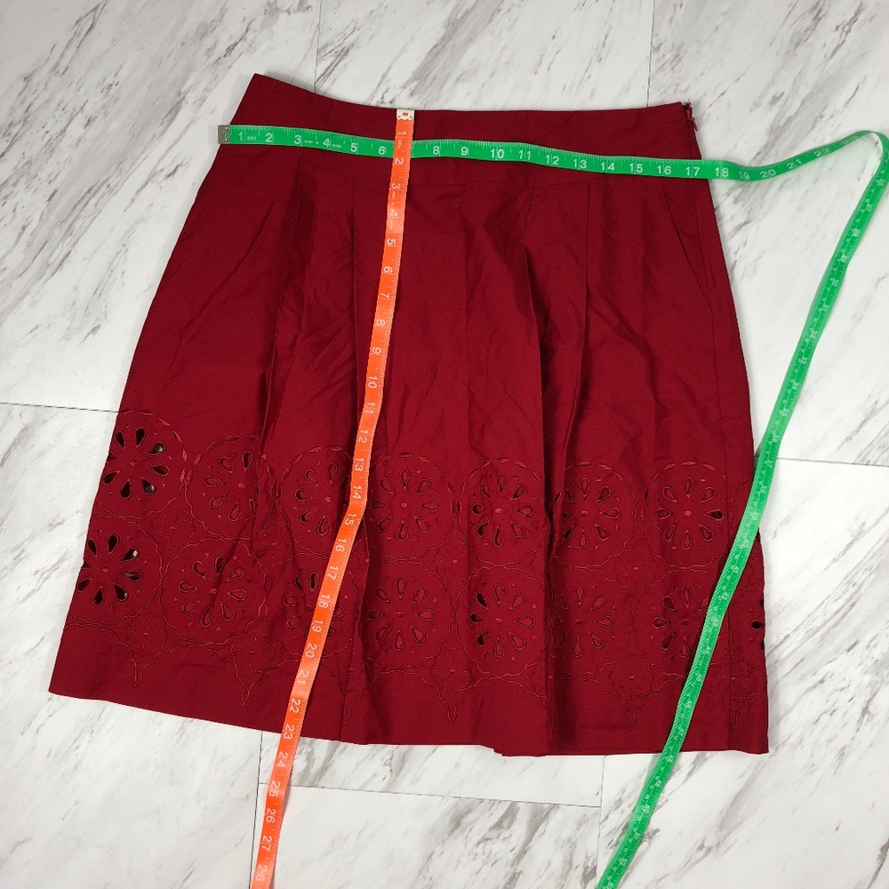 Loft Crimson Skirt Size 8P EUC - Picture 3 of 6